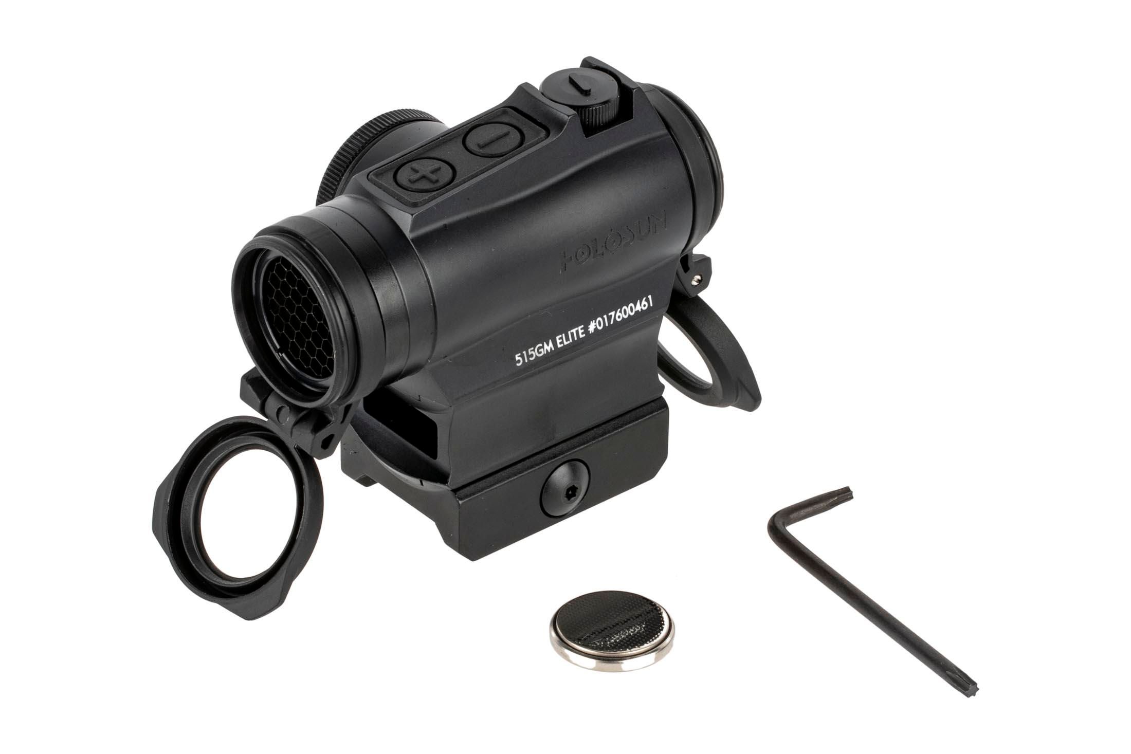 Holosun HE515GM-GR 2 MOA Micro Green Dot Sight - 65 MOA Circle